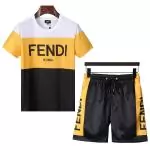 ensemble manche courte fendi survetement homme luxe flag